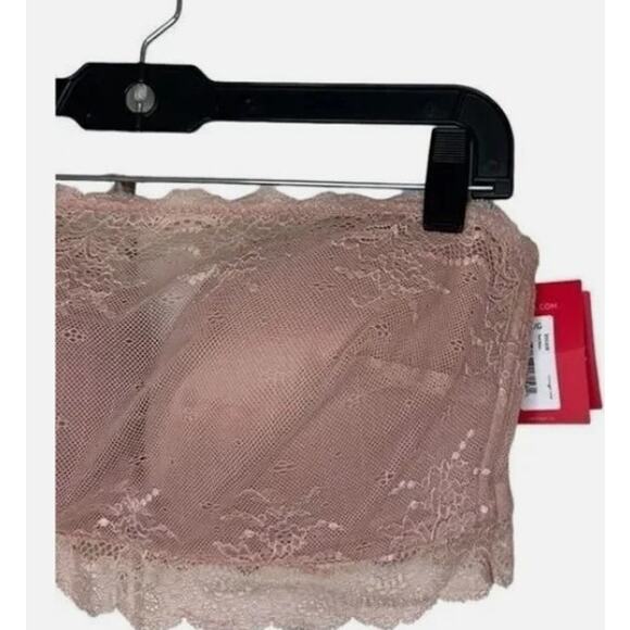 🌸 Spanx Women's Undie-Tectable Better Bandeau Bra – Size Large – Vintage Rose🌸 - Picture 2 of 7